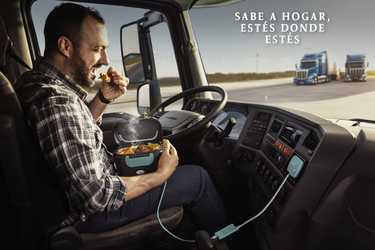 Lonchera Eléctrica Portátil acero