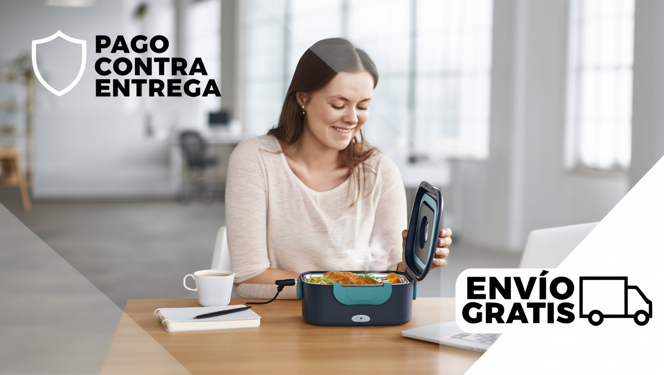 Lonchera Eléctrica Portátil acero