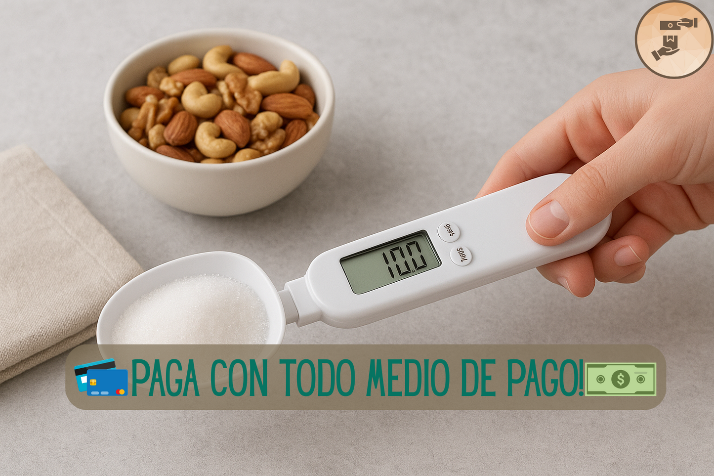 CUCHARA BASCULA ELECTRONICA